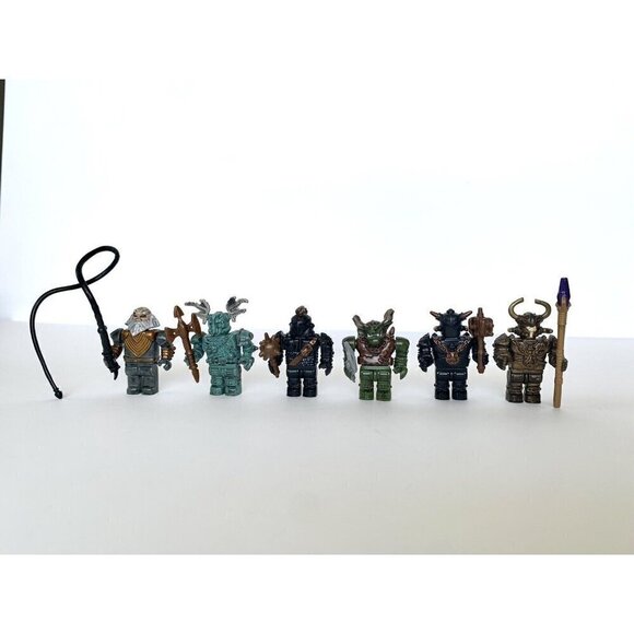 Mega Bloks AM04533 AM0531 AM0529 Box Replacement & Krystal Wars Figures Lot - Picture 4 of 16